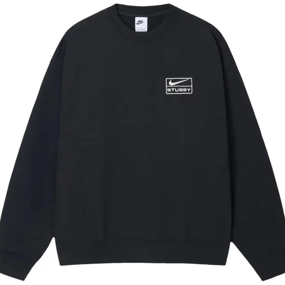 Stussy Men's Dark Crewneck Sweater